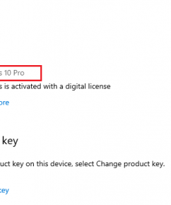 windows 10 pro key